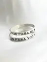 Alianzas cinta vos para mi 