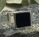 ANILLO SELLO HOMBRE ESMALTADO