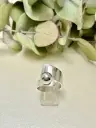 Anillo con bolita de Plata 