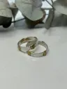 Alianzas cinta con 4 pliques