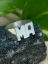 Anillo doble inicial 16x10 p 925