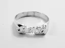 Anillo sello firma calado 