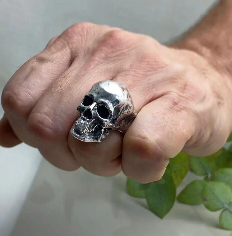 Anillo calavera 
