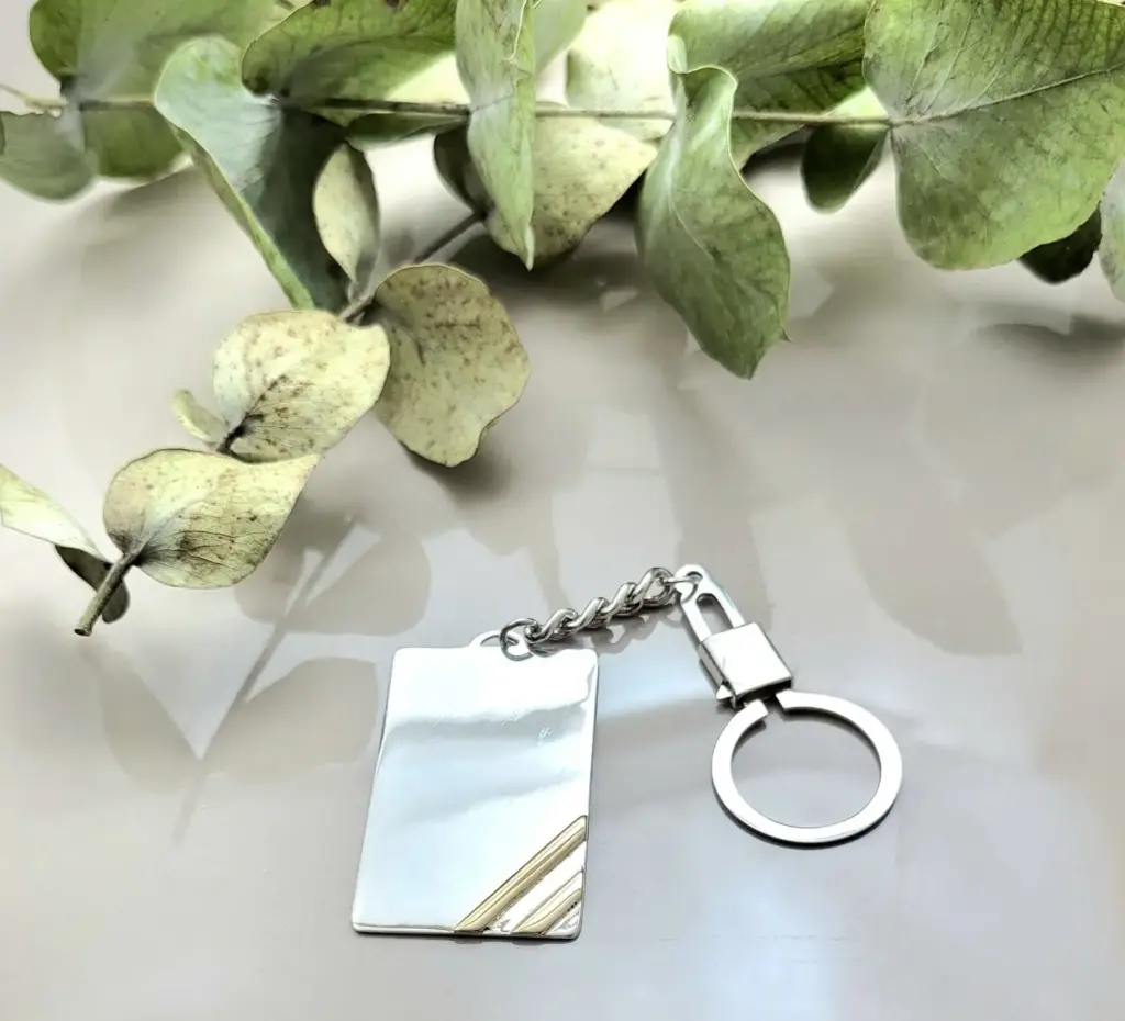 Llavero rectangular