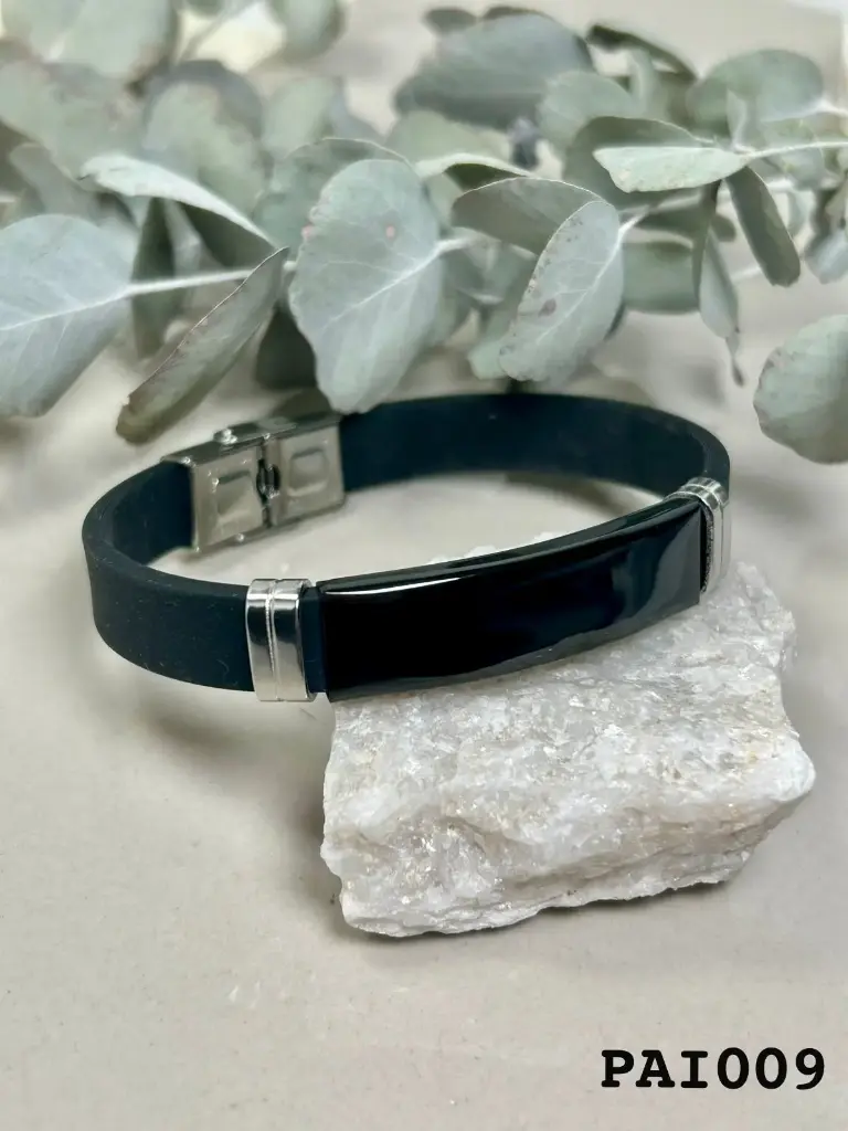 Pulsera de identidad acero