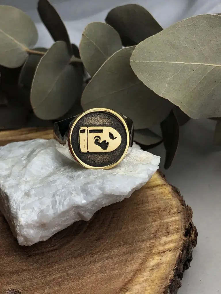 Anillo Sello Bala
