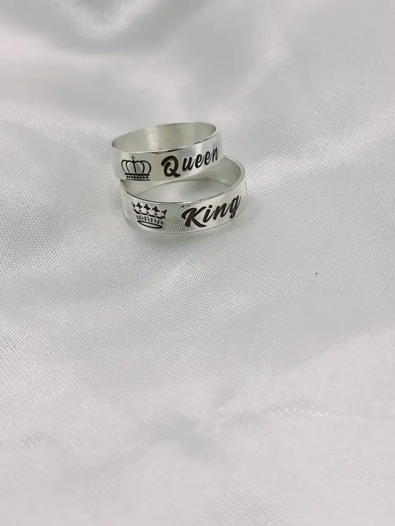 [AP.0023] Alianzas Cinta Queen & King 