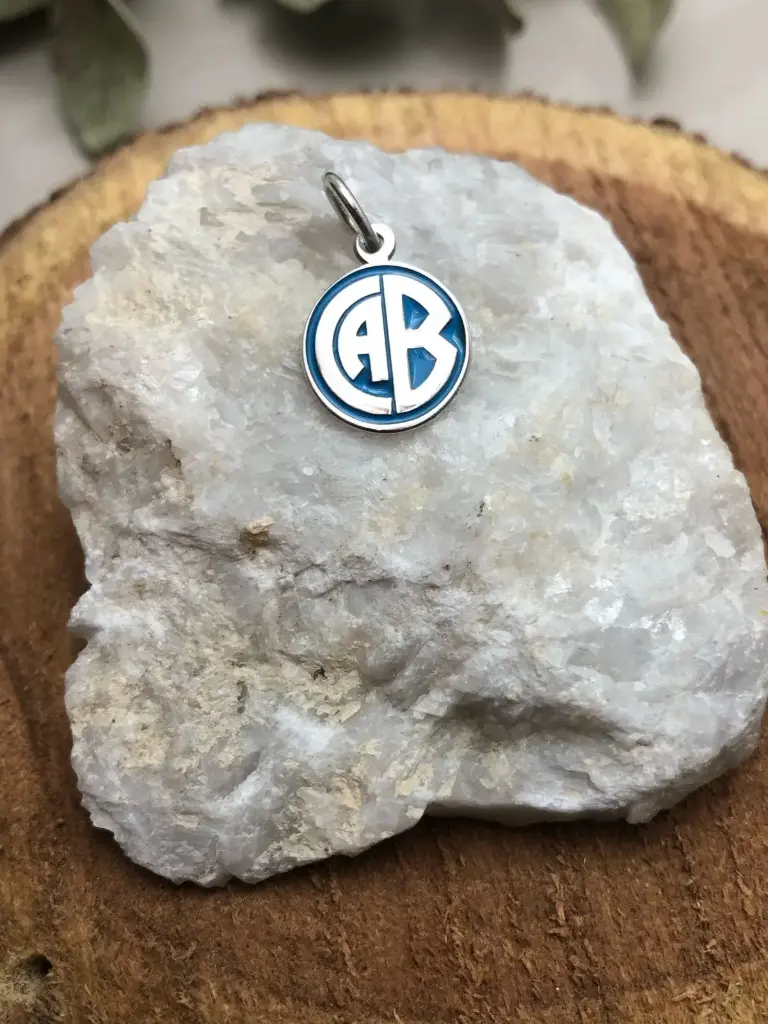 [DP.175] Dije club belgrano esmaltado
