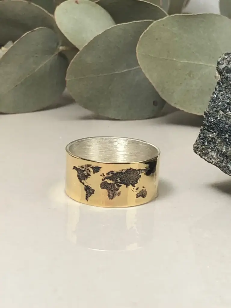 [AF.0121] Anillo mapamundi P/O