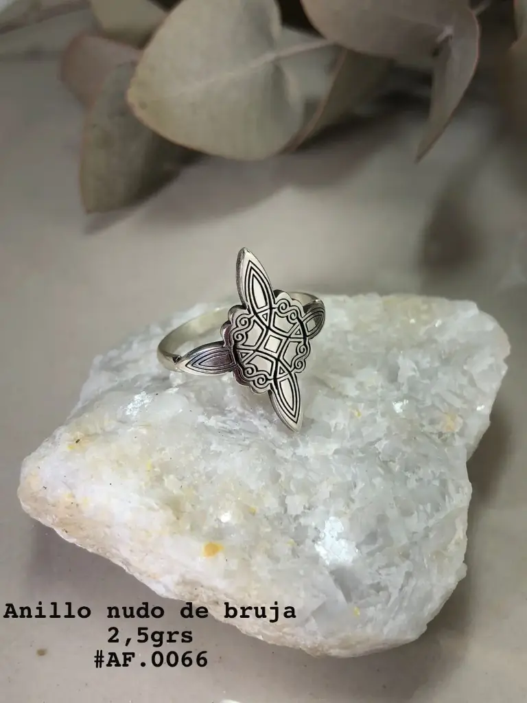 [NUDO DE BRUJAS] ANILLO NUDO DE BRUJAS