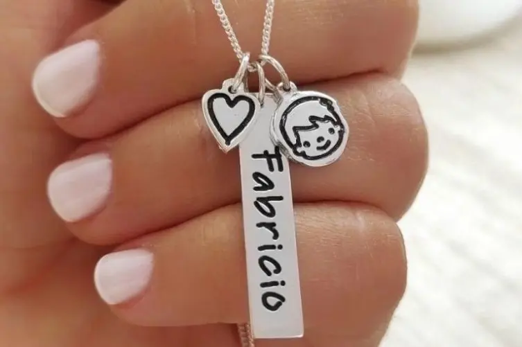 [DP.274] Dije vertical con nene y corazon 